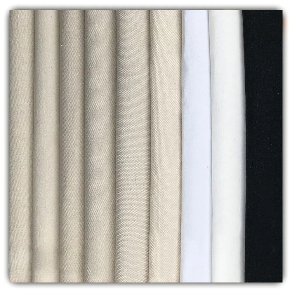 Tela da stampa su tela opaca con inchiostro ECO-solvente bianco grezzo In cotone 360gsm In Stock