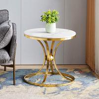 Table basse moderne en marbre avec un design créatif de nuages, table ronde pour le salon, l'hôtel, l'appartement, meubles