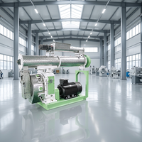 Máquina de Pellets para Alimentación de Ganado LUODATE de Alta Productividad con Motor Eléctrico y Capacidad de 10 TPH