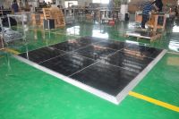 Vinyle de piste de danse de mariage de cercle/plancher de danse portatif pour le plancher de danse d'événement/piscine