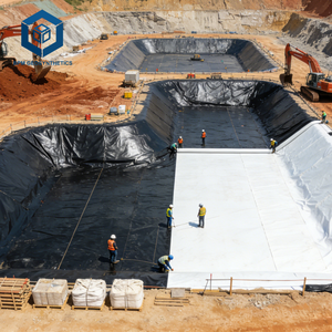 Geomembrana de HDPE para Revestimiento de Estanques Agrícolas, Geomembrana de HDPE de 80 Mil para Gestión de Residuos - Product Image 2