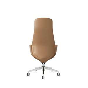 Silla de oficina de cuero PU ajustable ergonómica giratoria de lujo con respaldo alto Silla ejecutiva Boss Manager Silla de oficina en casa - Product Image 5