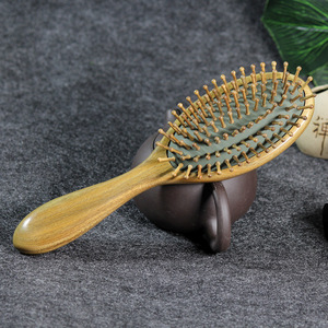 Peigne à coussin d'air en bois de santal 20 cm, brosse à cheveux massante pour le cuir chevelu, pour la population générale - Product Image 1