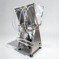 Machine de remplissage de liquides par siphon LT-GFP4, remplisseuse de bouteilles pour liquides moussants (vin, sauce soja, vinaigre), équipement de mise en bouteille avec contrôle du niveau de liquide