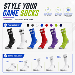 Chaussettes de sport pour hommes en gros, logo personnalisé, coton respirant, course à pied, cyclisme, marathon, basketball, coussin épais, maintien de la cheville - Product Image 3