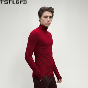 Cut And Sew Seamless <b>Mock</b> <b>Neck</b> Base Layer Men Quick Dry Performance <b>Top</b> Men'S Hoodies & Sweatshirts Clothing Manufacturers Bulk - Product Image 5
