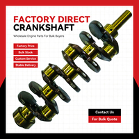 Suku Cadang Kendaraan Crankshaft 13401-54100 13401-54061 untuk TOYOTA 3L 5L Toyota 3L 2.8L Diesel Hilux Hiace Land Cruiser Dyna