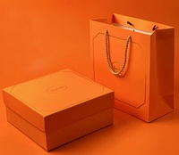 Luxe Nouveau Prix Pas Cher Bonne Qualité Boîte de Cadeaux de Merci Emballage Pour Petite Entreprise Cadeau Ensemble avec Logo Personnalisé