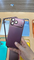 Casing HP Bingkai Logam Anti Benturan Warna Kustom Ubah Tampilan HP 18pro, Casing HP 18pro