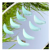 Pads auto-adhésifs brillants pour rehaussement de cils, Foma Bigodini Ciglia 4 paires de protections pour rehaussement de cils, rouleaux de lifting extrême