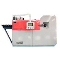 Máquina Automática de Doblado de Estribos de Acero Inoxidable, Dobladora de Varillas CNC con Motor PLC, Equipo de Alta Precisión para Barras de Acero de Uso Pesado