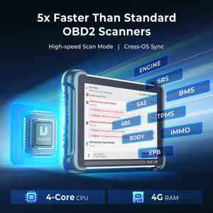 MUCAR 892BT Scanner automobile <span class=keywords><strong>avec</strong></span> 35 fonctions de réinitialisation, codage ECU, mises à jour gratuites à vie, test bidirectionnel du système complet, diagnostic intelligent par IA - Product Image 5