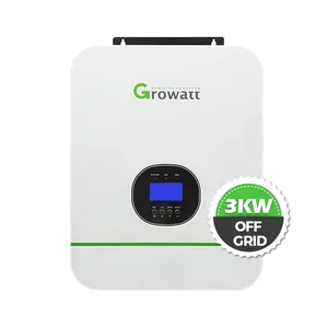 GROWATT Growatt Off Grid 3kw 5KW 1 Phase 80A Inversor 48V Frequency Inverter SPF3000TL HVM-24V for home