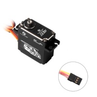 Flashhobby M35DHW Servo numérique à couple élevé 35KG 0,25 sec/60 °   Engrenage en acier à réponse rapide, étanche, pour voiture et robot RC 1/8 1/10