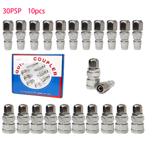 C-Type One-Touch Pneumatic <b>Quick</b> Coupler Self-Locking Air Fitting Push to Connect Air Hose <b>Connector</b> for Air Compressor - Product Image 3