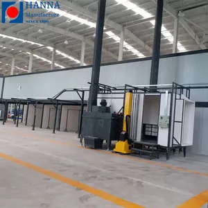 Full Automatic Powder Coating System Powder Coating Line