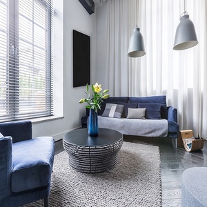 Chimenea Eléctrica Infrarroja de Pared de 800W, Impermeable, Control por Aplicación, Calentamiento Rápido, 500-599 pies, Garantía de 5 Años - Product Image 2