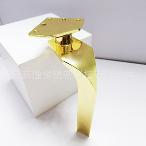 Patas de Muebles de Aleación de Aluminio Dorado de 170 mm/200 mm, Soporte Resistente para Gabinetes, Diseño Moderno y Minimalista - Product Image 1