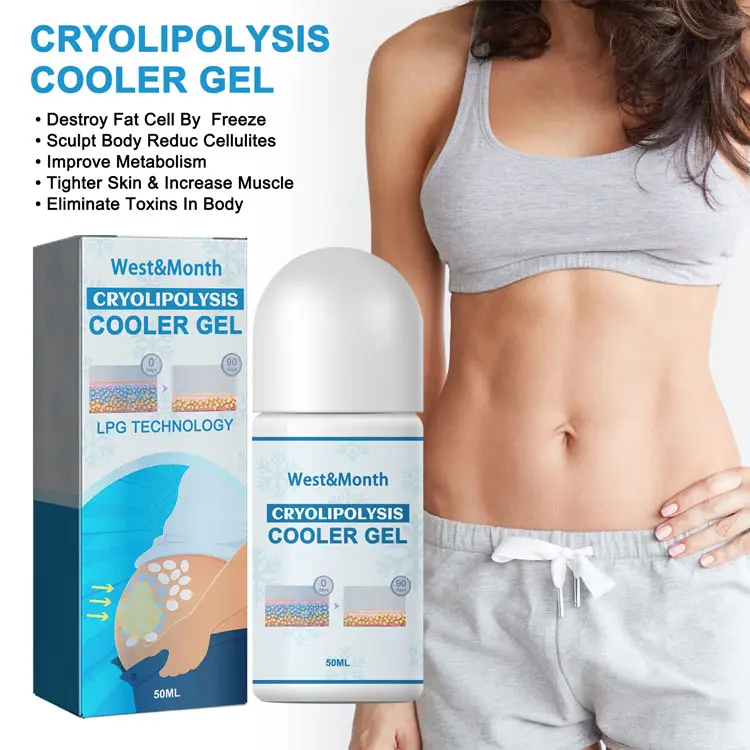 Atacado Cryolipolysis Cooler Gel Corpo Emagrecimento Anti Celulite Body Shaping Perda De Peso Gel Creme