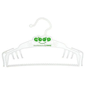 <span class=keywords><strong>Promo</strong></span> Cintres multifonctionnels transparents en plastique avec logo personnalisé pour manteaux, jupes, pantalons, jeans, costumes pour enfants - Product Image 2