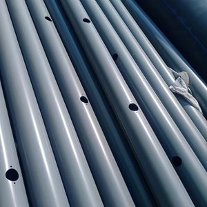 Tuyau perforé en PVC de 4 pouces avec trous de prix de 2mm de diamètre Tubes en plastique de drainage de 10mm - Product Image 3