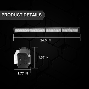 Đèn LED Cảnh Báo Khẩn Cấp Nhiều Màu Thanh Đèn Nhấp Nháy Giao Thông Led-Thanh Đèn Nhấp Nháy Tuyến Tính 316-4 Cho Xe Hơi - Product Image 3