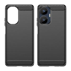 Coque de téléphone portable en TPU souple pour Realme C55 GT <span class=keywords><strong>Neo</strong></span> 5 <span class=keywords><strong>GT3</strong></span> 10 Pro + C33 C31 Texture en fibre de carbone Offre Spéciale sur mesure - Product Image 4