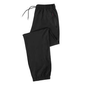 Pantalones Jogger JieSa para Hombre, Casuales, de Verano, Finos, de Seda de Hielo, Tejidos, 100% Poliéster, de Secado Rápido, Sensación Fresca, Pierna Recta, Tallas Grandes - Product Image 2