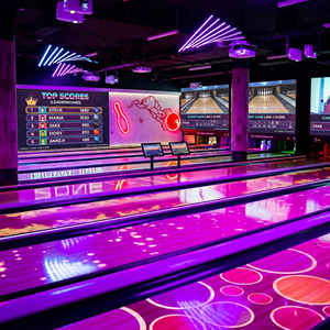Equipo de Pistas de <span class=keywords><strong>Bowling</strong></span> de Calidad Confiable Brunswick GSX con Proyección Interactiva AR Proyector para <span class=keywords><strong>Bowling</strong></span> de Diez Pinos - Product Image 1