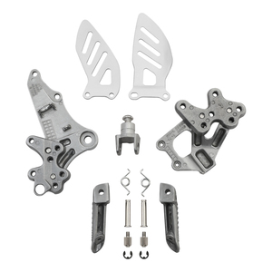 Reposapiés y soporte para motocicleta SUZUKI, estriberas delanteras de Motor de XF-026, para SUZUKI GSXR 600, <span class=keywords><strong>750</strong></span>, 2006-2010 - Product Image 2