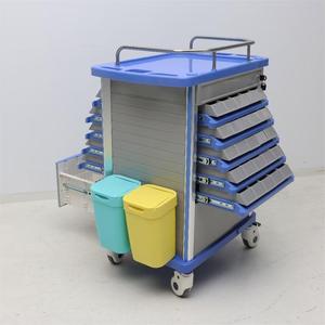 Muebles de <span class=keywords><strong>hospital</strong></span> Medicina Carro médico Carro de tratamiento de emergencia Uso hospitalario - Product Image 4