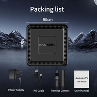 Boîtier Smart TV Q7 H313 2 Go 8 Go 16 Go Android 10 Double Wi-Fi 4K Lecteur Multimédia en Streaming IPTV NF OTT Intégré Décodeur