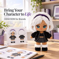 Fabricant de jouets en peluche personnalisés en coton, tendances actuelles, faible MOQ, OEM ODM, support de conception de figurines en peluche sur mesure