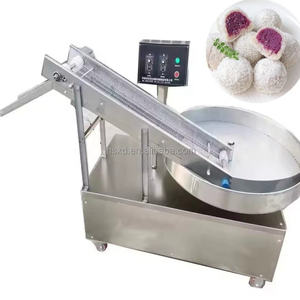 Máquina comercial de recubrimiento en polvo para alimentos/máquina de recubrimiento en polvo de pasta de coco/máquina de recubrimiento de bolas de sésamo y <span class=keywords><strong>arroz</strong></span> glutinoso - Product Image 5