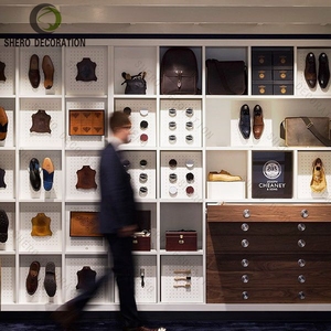 เฟอร์นิเจอร์ตกแต่งร้านกระเป๋าถือสมัยใหม่ ตู้โชว์กระเป๋า ตู้โชว์รองเท้า และตู้โชว์ติดผนัง - Product Image 2