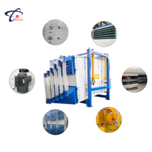 2024 nóng ngành công nghiệp khai thác vuông rung sàng máy cho sa thạch sàng lọc nặng gyratory rung sifter - Product Image 2