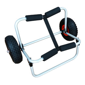 Remolque de barco de PU de 12 pulgadas, marco de aluminio azul resistente con <span class=keywords><strong>ruedas</strong></span> de carrito de <span class=keywords><strong>kayak</strong></span> desmontables, fácil de <span class=keywords><strong>llevar</strong></span> <span class=keywords><strong>para</strong></span> canoa de <span class=keywords><strong>kayak</strong></span> - Product Image 1