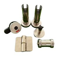 Offre Spéciale : Accessoires de quincaillerie pour cloisons de toilettes au design moderne, pour hôtels, écoles et toilettes publiques, avec service personnalisé