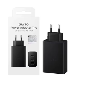 Cargador de viaje portátil al por mayor de 65W USB C GaN, diseño de carga plegable para teléfonos y tabletas <span class=keywords><strong>Samsung</strong></span> Galaxy S24 S23 <span class=keywords><strong>S22</strong></span> - Product Image 1