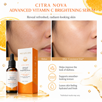 Sérum Éclaircissant Avancé à la Vitamine C OEM ODM Citra Nova, Acide 3-O-Éthyl Ascorbique, Niacinamide, Acide Tranexamique, Soin Visage Éclatant 30ml