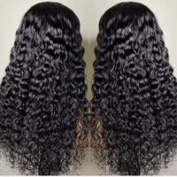 Perruques en cheveux humains vierges brésiliens 100% naturels, vente en gros, longueur 18 pouces, perruques à dentelle HD
