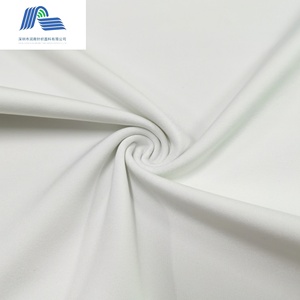 Single Jersey Weft Knitted Recycled Milk Fiber Yarn 92% Polyester 8% Spandex Fabric for Lingerie <strong>Swimwear</strong> Yogawear <strong>Leggings</strong> - Product Image 1