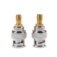 Adaptateur de connecteur coaxial BNC mâle vers SMA femelle