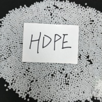 Granulés vierges transparents de résine plastique HDPE 5502 pour moulage par injection-soufflage, matière première pour bouteilles, tuyaux et films en plastique