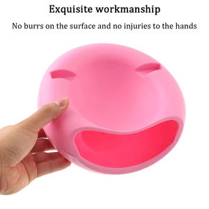 Producto Más Vendido en Línea, Tazón para Snacks, Caja de Almacenamiento de Plástico de Doble Capa, Soporte para Teléfono Móvil, Organizador - Product Image 3