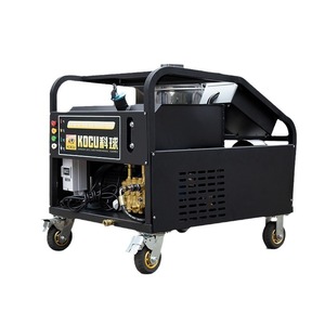 Keqiu Industrial Mobile Hot Water Cleaning Machine 100 Gal 5 Hp Adjustable Pressure For Livestock Use - Product Image 3