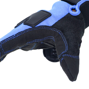 Guantes DE TRABAJO resistentes antiimpacto TPR Guantes de mano protectores transpirables de dedo completo para mecánicos Seguridad de perforación de pozos - Product Image 2