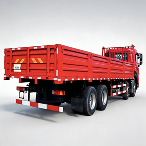รถบรรทุกตู้บรรทุกขนาดกลาง Dongfeng 8x4 35 ตัน เครื่องยนต์ดีเซล สำหรับขนส่งสินค้า ตัวถังบรรทุกแบบกำหนดเอง - Product Image 1