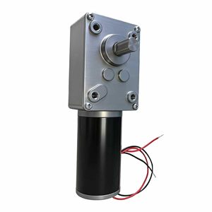 <span class=keywords><strong>Motore</strong></span> DC a spazzole con riduttore a vite senza fine turbo personalizzato 24V a basso numero di giri <span class=keywords><strong>per</strong></span> serratura intelligente - Product Image 1