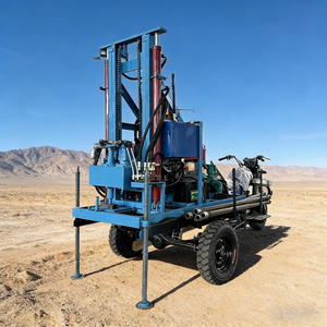 Nuovissima Piattaforma di Perforazione da 150m, Macchina per Trivellazione di Pozzi d'Acqua per Moto in Vendita - Product Image 6
